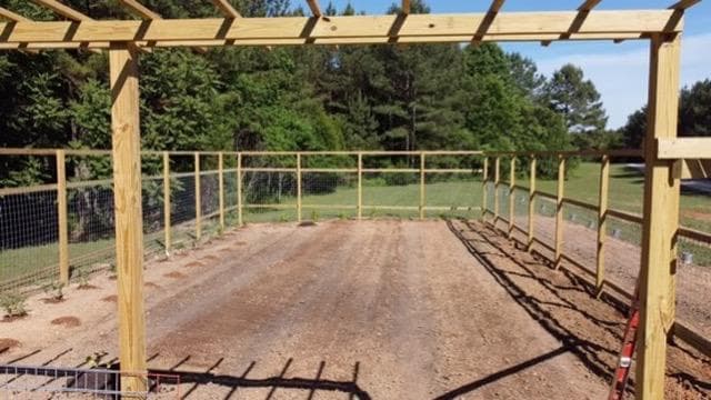 The straw bale garden at Forevermore Farm featured on PBS Volunteer Gardener