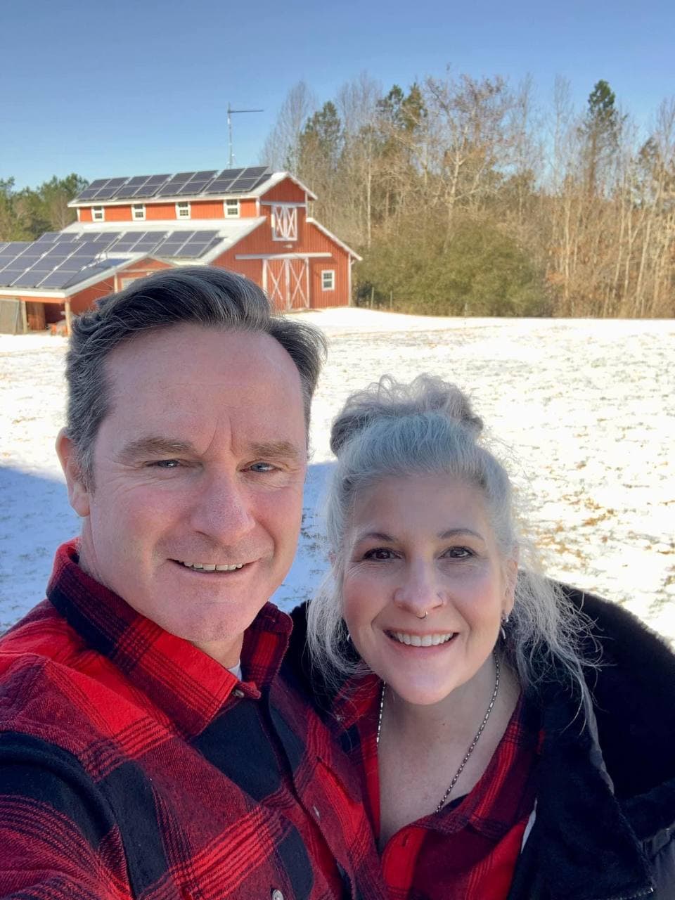 Olin and Concetta West at Forevermore Farm